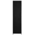 Armario con 4 compartimentos negro 175x45x170