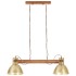 Lámpara colgante industrial 25 W latón 109 cm
