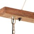 Lámpara colgante industrial 25 W latón 109 cm
