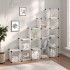 Estantería cubos 15 compartimentos y puertas PP