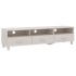 Mueble de TV HAMAR madera maciza de pino blanco 158x40x40