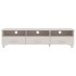 Mueble de TV HAMAR madera maciza de pino blanco 158x40x40