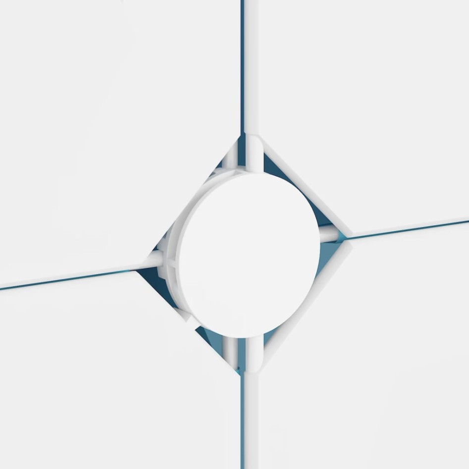 Estantería infantil de cubos con 12 compartimentos verde