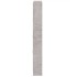 Mueble zapatero madera contrachapada gris hormigón 59x17x150