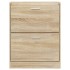 Mueble zapatero madera contrachapada roble 59x17x81