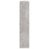 Mueble zapatero madera contrachapada gris hormigón 59x17x81