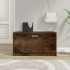 Banco zapatero madera contrachapada roble ahumado 80x24x45