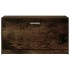 Banco zapatero madera contrachapada roble ahumado 80x24x45