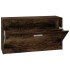 Banco zapatero madera contrachapada roble ahumado 80x24x45