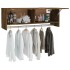 Armario madera contrachapada color roble ahumado 100x32,5x35