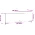 Armario madera contrachapada color roble ahumado 100x32,5x35