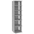 Mueble zapatero madera contrachapada gris Sonoma 27,5x27x102