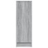 Zapatero de madera contrachapada gris Sonoma 32x35x92
