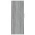 Zapatero de madera contrachapada gris Sonoma 32x35x92