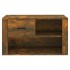 Mueble zapatero madera contrachapada roble ahumado 80x35x45