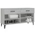 Mueble zapatero madera contrachapada gris Sonoma 102x35x55