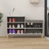 Mueble zapatero madera contrachapada gris hormigón 102x36x60