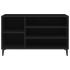 Mueble zapatero madera contrachapada negro 102x36x60
