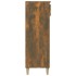 Mueble zapatero madera contrachapada roble ahumado 40x36x105
