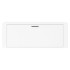Mueble zapatero pared madera contrachapada blanco 100x35x38