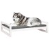 Cama para perros madera maciza de pino blanco 105,5x75,5x28