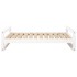 Cama para perros madera maciza de pino blanco 105,5x75,5x28