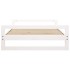 Cama para perros madera maciza de pino blanco 105,5x75,5x28