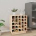 Botellero de madera maciza de pino 55,5x34x61