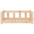 Cama para perros madera maciza de pino 75,5x55,5x28