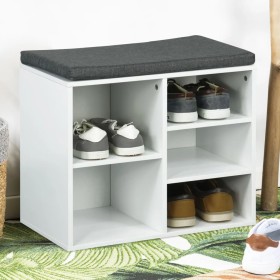 HI Zapatero con cojín blanco 51,5x29x48