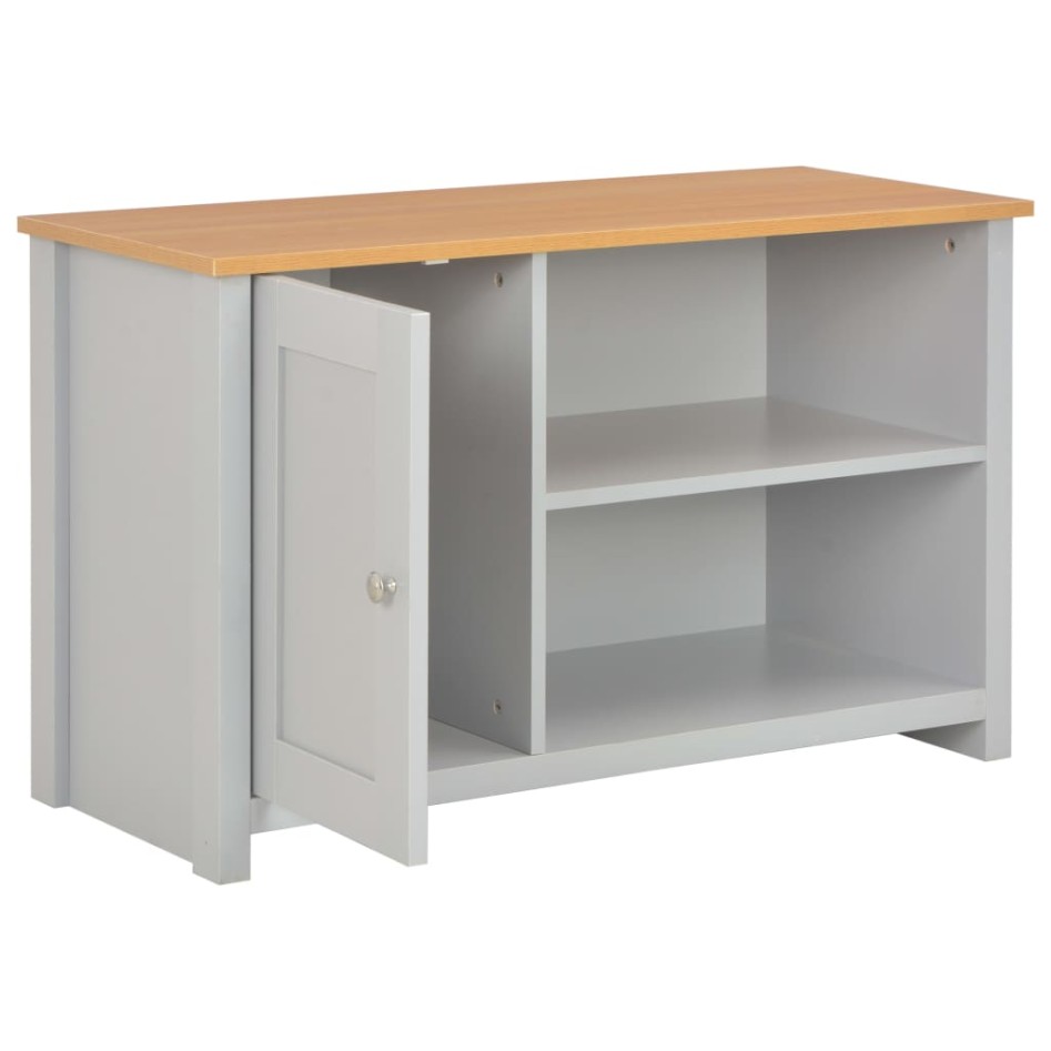 Mueble para el televisor gris 95x39x58
