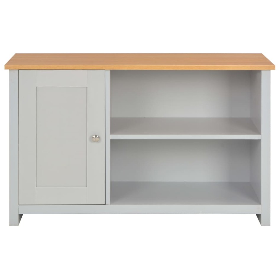 Mueble para el televisor gris 95x39x58