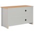 Mueble para el televisor gris 95x39x58