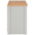 Mueble para el televisor gris 95x39x58