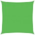 Toldo de vela HDPE verde claro 160 g/m² 6x6