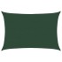 Toldo de vela HDPE verde oscuro 160 g/m² 5x7