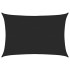 Toldo de vela negro HDPE 160 g/m² 5x7