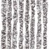 Cortina mosquitera chenilla marrón y beige 118x220