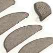 Lamas para suelo autoadhesivas 55 uds PVC marrón 5,11 m²