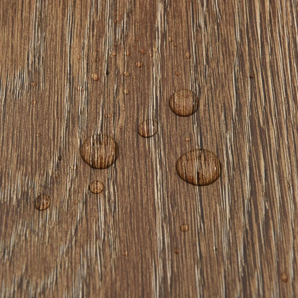 Lamas para suelo autoadhesivas 55 uds PVC marrón 5,11