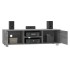 Mueble de TV madera contrachapada gris Sonoma 140x40,5x35