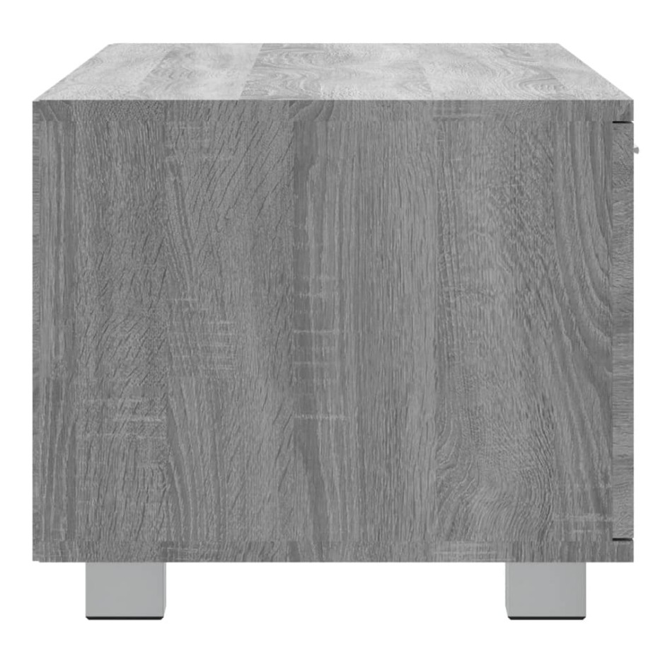 Mueble de TV madera contrachapada gris Sonoma 140x40,5x35