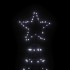 Árbol de Navidad cónico 1400 LED blanco frío 160x500