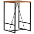 Mesa de bar madera maciza reciclada 70x70x106