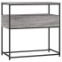 Mesa consola madera de ingeniería gris Sonoma 75x40x75