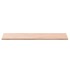 Tablero rectangular de madera maciza de haya 100x50x1,5