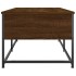 Mesa de centro madera de ingeniería roble marrón 100x51x40