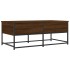 Mesa de centro madera de ingeniería roble marrón 100x51x40