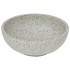 Lavabo sobre encimera redondo cerámica gris Φ41x14