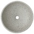 Lavabo sobre encimera redondo cerámica gris Φ41x14
